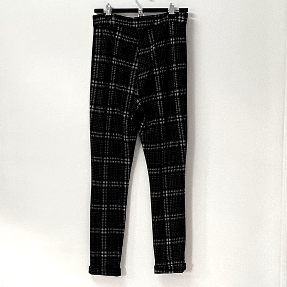 Ardene Plaid Slim Fit Pants - Picture 3 of 5